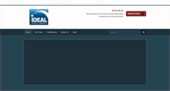 Desktop Screenshot of idealtalentagency.com